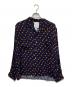 ALONE（アローン）の古着「RAYON SHIRT LONG」｜ネイビー