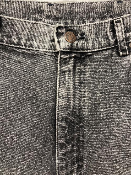 LEE（リー）LEE (リー) ケミカルウォッシュデニムパンツ ブラック サイズ:-の古着・服飾アイテム