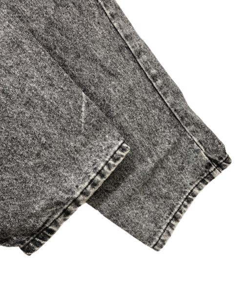 LEE（リー）LEE (リー) ケミカルウォッシュデニムパンツ ブラック サイズ:-の古着・服飾アイテム