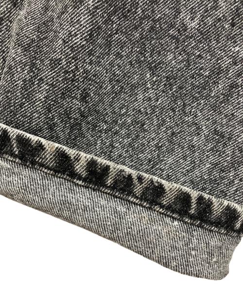 LEE（リー）LEE (リー) ケミカルウォッシュデニムパンツ ブラック サイズ:-の古着・服飾アイテム