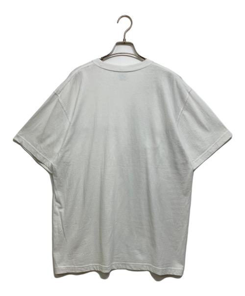 KOTOBUKISTUDIO（コトブキスタジオ）KOTOBUKISTUDIO (コトブキスタジオ) 江口寿史 ボーダーガール Tシャツ ホワイト サイズ:ＸＬの古着・服飾アイテム