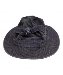 KAPITAL（キャピタル）の古着「11.5ozブラック×ブラックデニム 老人と海HAT」｜ブラック