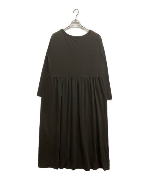 AKTE（アクテ）AKTE (アクテ) リラックスカットソーワンピース ブラック サイズ:Freeの古着・服飾アイテム