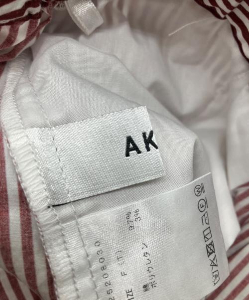 AKTE（アクテ）AKTE (アクテ) ライトコットンボリュームパンツ バーガンディー サイズ:Freeの古着・服飾アイテム