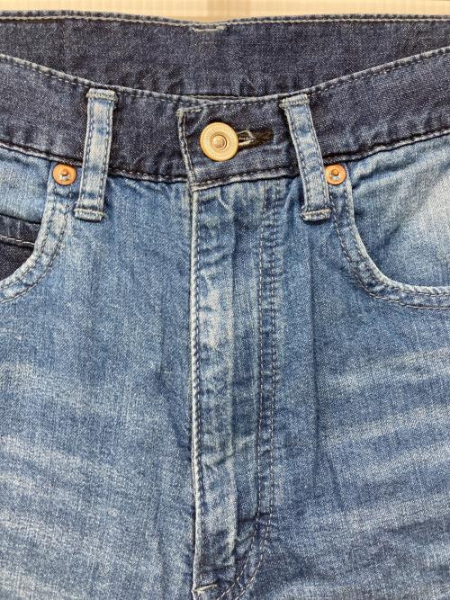 BONNY WOVEN（ボニーウーブン）BONNY WOVEN (ボニーウーブン) Light OZ Patch Work インディゴ サイズ:2の古着・服飾アイテム