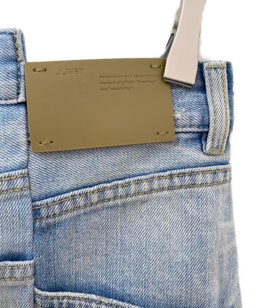 JNBY（ジェイエヌビーワイ）JNBY (ジェイエヌビーワイ) Mono Remake Jeans ブルー サイズ:38の古着・服飾アイテム
