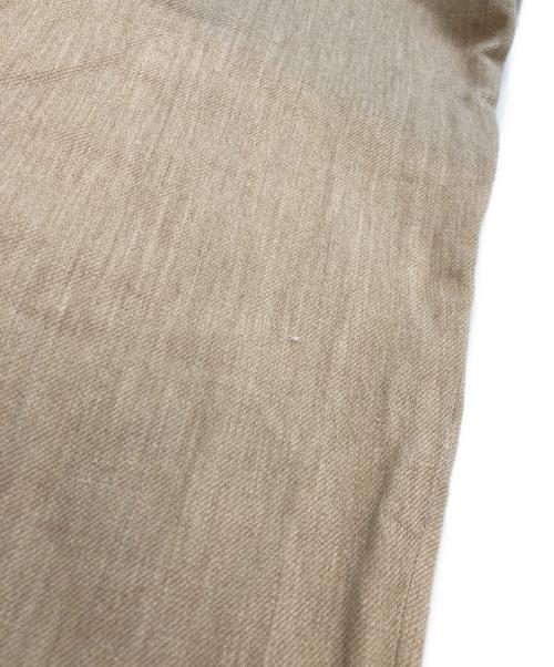 Ron Herman（ロンハーマン）Ron Herman (ロンハーマン) コットンリネンタックパンツ ベージュ サイズ:Sの古着・服飾アイテム