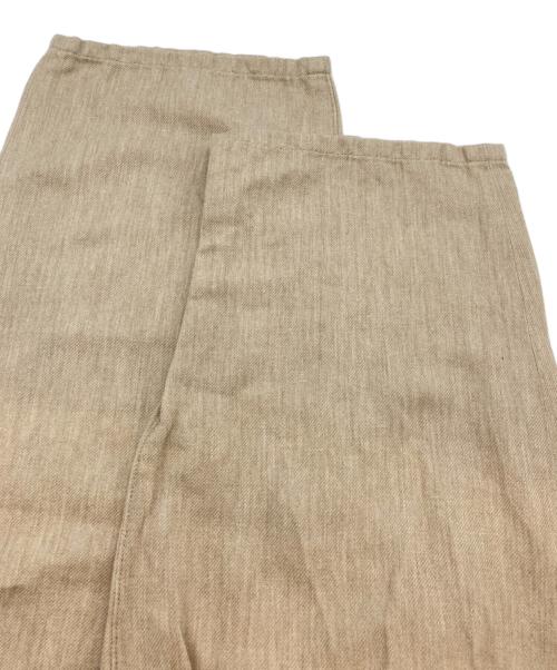 Ron Herman（ロンハーマン）Ron Herman (ロンハーマン) コットンリネンタックパンツ ベージュ サイズ:Sの古着・服飾アイテム