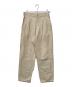 Ron Herman（ロンハーマン）の古着「コットンリネンタックパンツ」｜ベージュ