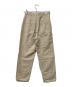 Ron Herman (ロンハーマン) コットンリネンタックパンツ ベージュ サイズ:S：4000円