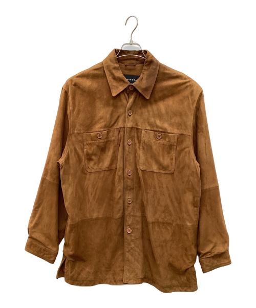 BARACUTA（バラクータ）BARACUTA (バラクータ) レザージャケット ブラウン サイズ:Lの古着・服飾アイテム