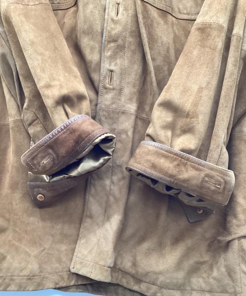 BARACUTA（バラクータ）BARACUTA (バラクータ) レザージャケット ブラウン サイズ:Lの古着・服飾アイテム