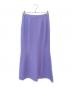 Mame Kurogouchi (マメクロゴウチ) Shirring Jersey Jacquard Flare Skirt パープル サイズ:3：9000円
