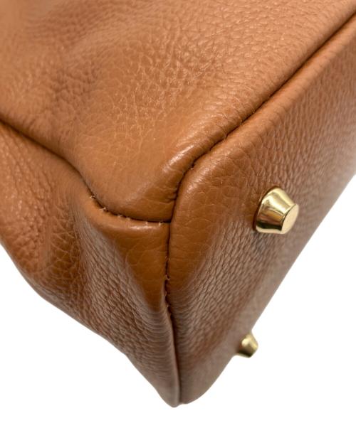 AULENTTI（オウレンティ）AULENTTI (オウレンティ) 2ＷAYレザートートバッグ ブラウン サイズ:下記参照の古着・服飾アイテム