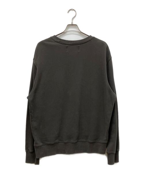 Calvin Klein（カルバンクライン）Calvin Klein (カルバンクライン) エンボスロゴスウェット チャコールグレー サイズ:XLの古着・服飾アイテム