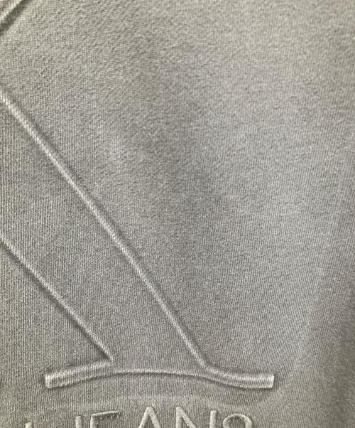 Calvin Klein（カルバンクライン）Calvin Klein (カルバンクライン) エンボスロゴスウェット チャコールグレー サイズ:XLの古着・服飾アイテム