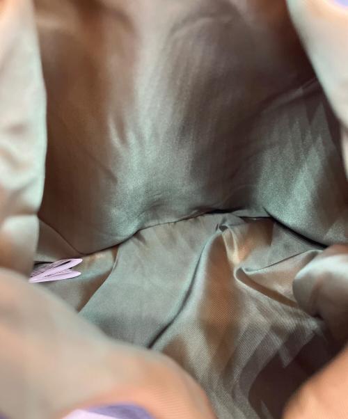 mina perhonen（ミナ ペルホネン）mina perhonen (ミナ ペルホネン) twin flower egg bag グレーの古着・服飾アイテム