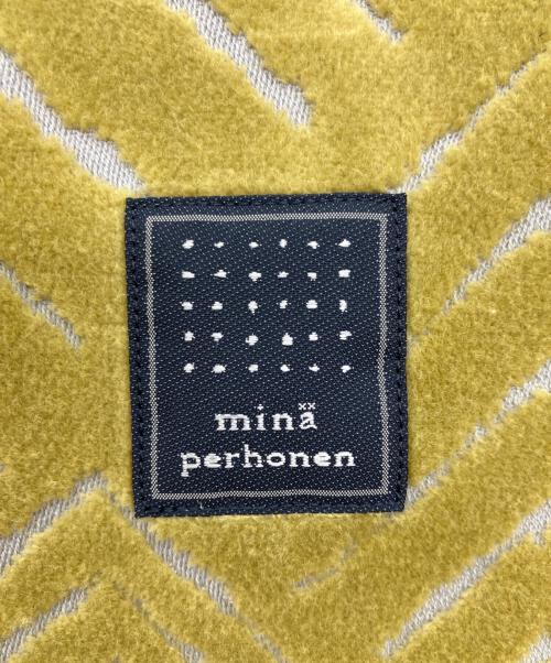 mina perhonen（ミナ ペルホネン）mina perhonen (ミナ ペルホネン) echo muffin bag イエローの古着・服飾アイテム