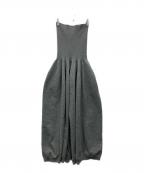 ETRE TOKYOエトレトウキョウ）の古着「2wayニットボリュームパンツ」｜グレー