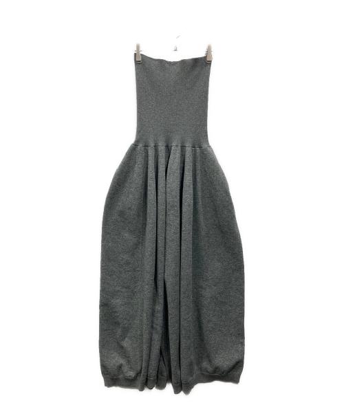 ETRE TOKYO（エトレトウキョウ）ETRE TOKYO (エトレトウキョウ) 2wayニットボリュームパンツ グレー サイズ:Mの古着・服飾アイテム