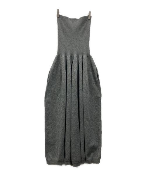 ETRE TOKYO（エトレトウキョウ）ETRE TOKYO (エトレトウキョウ) 2wayニットボリュームパンツ グレー サイズ:Mの古着・服飾アイテム