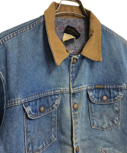 Wrangler（ラングラー）Wrangler (ラングラー) ブランケットライナー デニムジャケット ブルー サイズ:44の古着・服飾アイテム