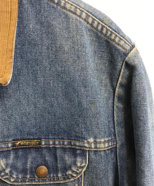 Wrangler（ラングラー）Wrangler (ラングラー) ブランケットライナー デニムジャケット ブルー サイズ:44の古着・服飾アイテム