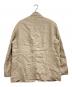 ARMANI JEANS (アルマーニジーンズ) リネンセットアップスーツ ベージュ サイズ:ジャケット52・パンツ44：9000円