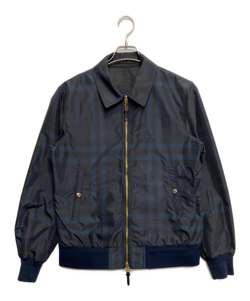 BURBERRY LONDON（バーバリーロンドン）BURBERRY LONDON (バーバリーロンドン) リバーシブルジャケット ネイビー×ブラック サイズ:48の古着・服飾アイテム