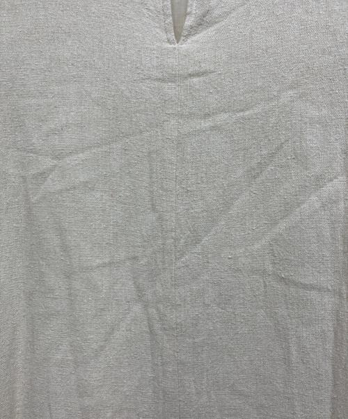 AWAHI（アワイ）awahi (アワイ) シルクワンピース ベージュ サイズ:Mの古着・服飾アイテム