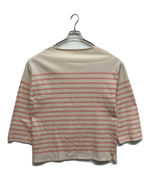 ORCIVAL（オーシバル）ORCIVAL (オーシバル) パネル ボーダー プルオーバー カットソー ピンク サイズ:1の古着・服飾アイテム