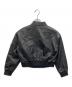 EPOCA (エポカ) レザークロップドジャケット ブラック サイズ:40：9000円
