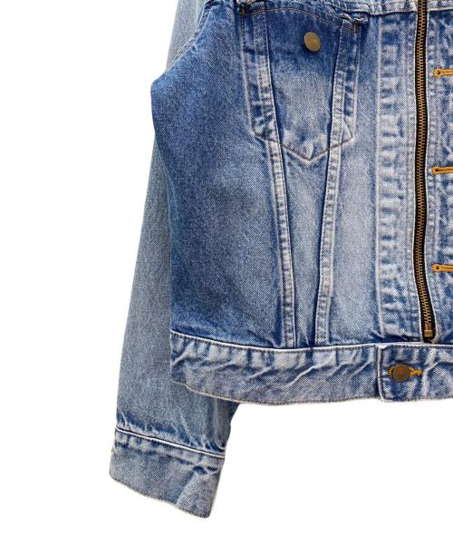 INSCRIRE（アンスクリア）INSCRIRE (アンスクリア) Denim Riders Jacket インディゴ サイズ:38の古着・服飾アイテム