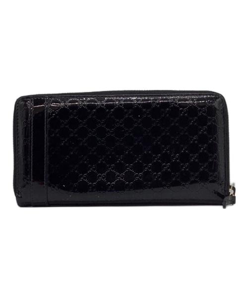 GUCCI（グッチ）GUCCI (グッチ) 長財布 ブラックの古着・服飾アイテム