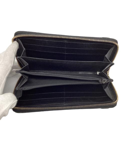 GUCCI（グッチ）GUCCI (グッチ) 長財布 ブラックの古着・服飾アイテム