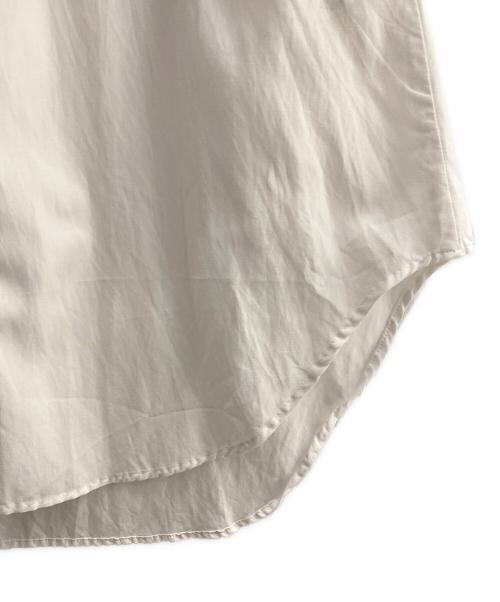 REGULATION Yohji Yamamoto（レギュレーションヨウジヤマモト）REGULATION Yohji Yamamoto (レギュレーションヨウジヤマモト)  shirt with hood ホワイト サイズ:1の古着・服飾アイテム