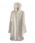 REGULATION Yohji Yamamoto（レギュレーションヨウジヤマモト）の古着「 shirt with hood」｜ホワイト