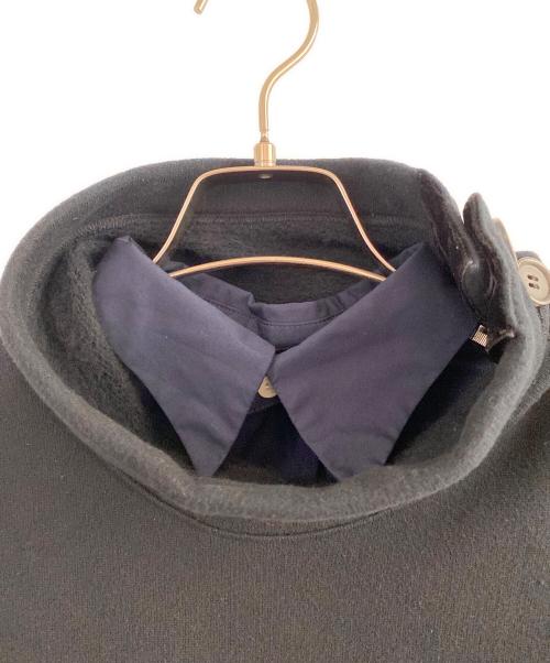 REGULATION Yohji Yamamoto（レギュレーションヨウジヤマモト）REGULATION Yohji Yamamoto (レギュレーションヨウジヤマモト) ドッキングワンピース ネイビー×ブラック サイズ:2の古着・服飾アイテム
