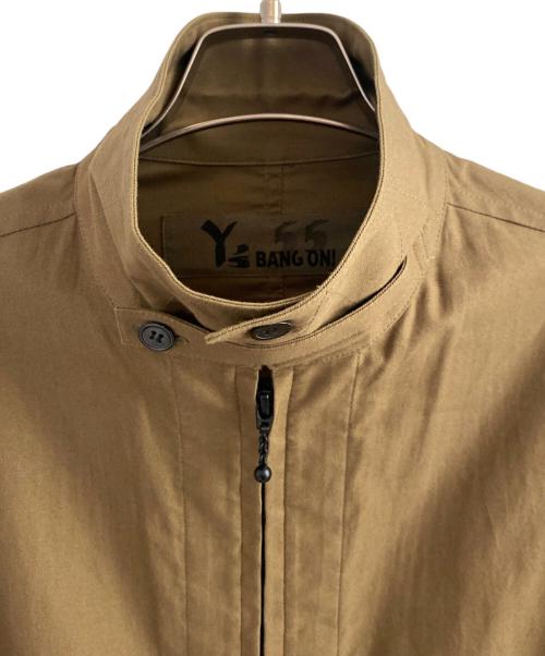 Y's BANG ON!（ワイズバングオン！）Y's BANG ON! (ワイズバングオン！) スタンドカラーコート カーキ サイズ:2の古着・服飾アイテム