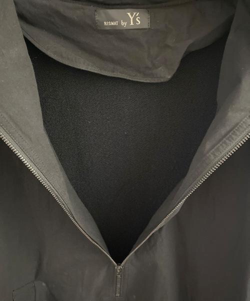 RISMAT by Y’s（リスマットバイワイズ）RISMAT by Y’s (リスマットバイワイズ) アノラックパーカー ブラック サイズ:2の古着・服飾アイテム