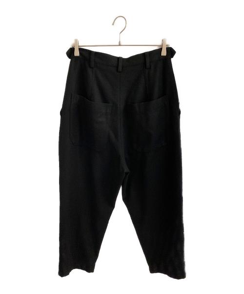 Y's（ワイズ）Y's (ワイズ) 刺繍ウールパンツ ブラック サイズ:2の古着・服飾アイテム