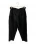 Y's (ワイズ) 刺繍ウールパンツ ブラック サイズ:2：20000円
