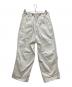 TUKI（ツキ）の古着「type3パンツ」｜ホワイト