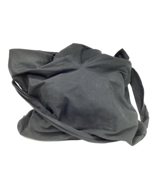 Y's（ワイズ）Y's (ワイズ) CANVAS TIED BAG ブラックの古着・服飾アイテム