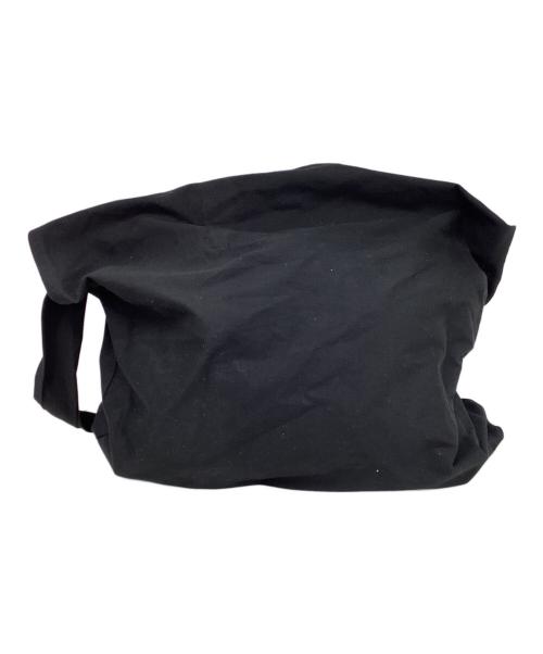 Y's（ワイズ）Y's (ワイズ) CANVAS TIED BAG ブラックの古着・服飾アイテム