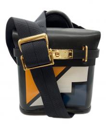 MAISON EUREKA×PIENI（メゾンエウレカ×ピエ二）の古着「ショルダーバッグ」｜ブラック