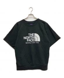 THE NORTHFACE PURPLELABEL（ザ・ノースフェイス パープルレーベル）の古着「10OZ H/S CREW NECK SWEAT TEE」｜ブラック