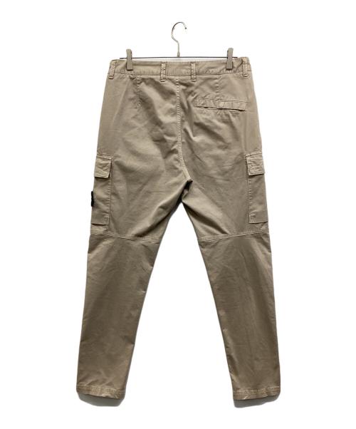 STONE ISLAND（ストーンアイランド）STONE ISLAND (ストーンアイランド) ガーメントダイ加工カーゴパンツ ベージュ サイズ:31の古着・服飾アイテム