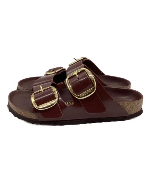 BIRKENSTOCK（ビルケンシュトック）BIRKENSTOCK (ビルケンシュトック) Arizona Big Buckle ブラウン サイズ:36の古着・服飾アイテム