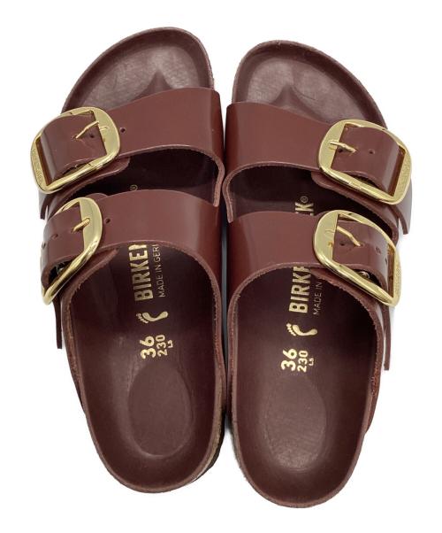 BIRKENSTOCK（ビルケンシュトック）BIRKENSTOCK (ビルケンシュトック) Arizona Big Buckle ブラウン サイズ:36の古着・服飾アイテム